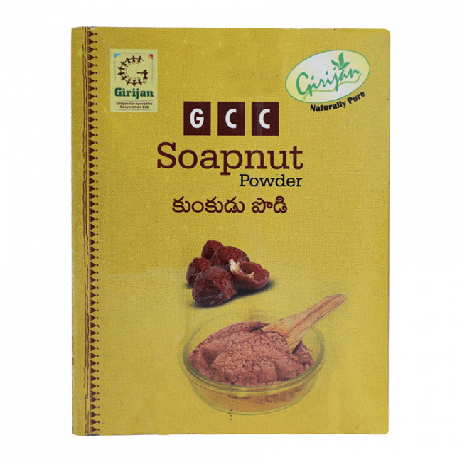 GCC - Soapnut/Reetha Powder 200 Grams (Pack of 2)