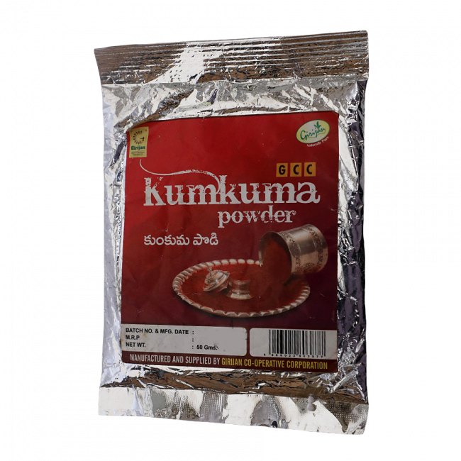 Kumkum Powder 50 Grams (Pack Of 3)