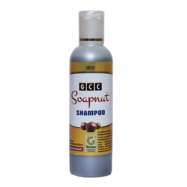 Soapnut Shampoo Natural Hair Cleanser, Prevents Hairfall, 100ml Bottle