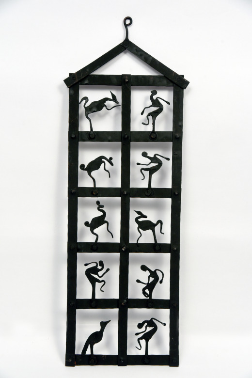 Tribes India Handmade Iron Pannel