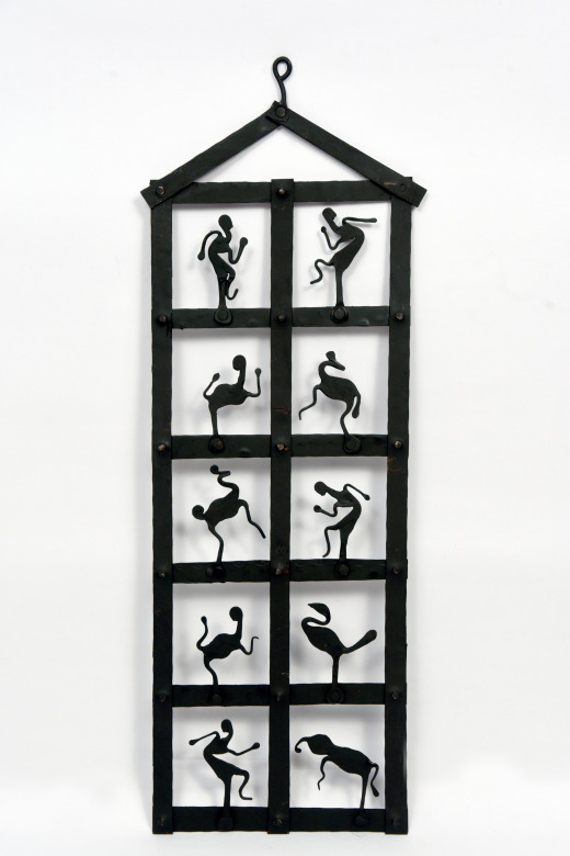 Tribes India Handmade Iron Pannel