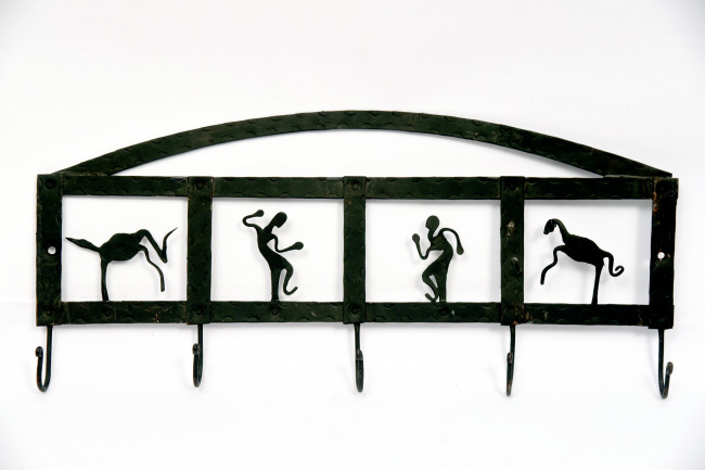 Tribes India Iron Key Hanger