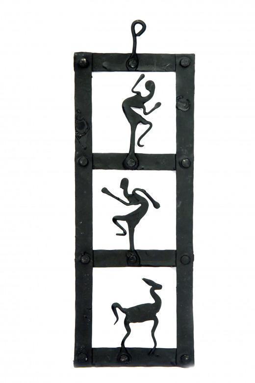 Tribes India Handmade Iron Pannel