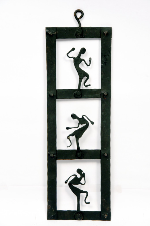 Tribes India Handmade Iron Pannel