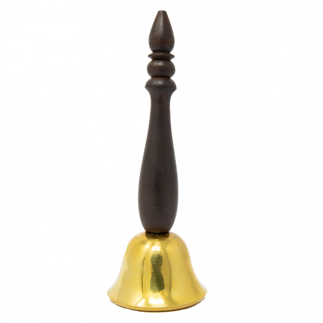 Small Bell (Brass And Wood )