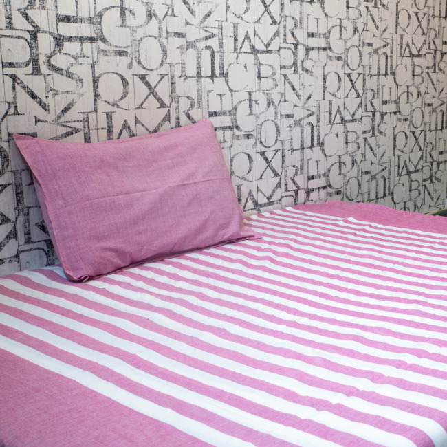 Single Bedsheet with Pillow Cover