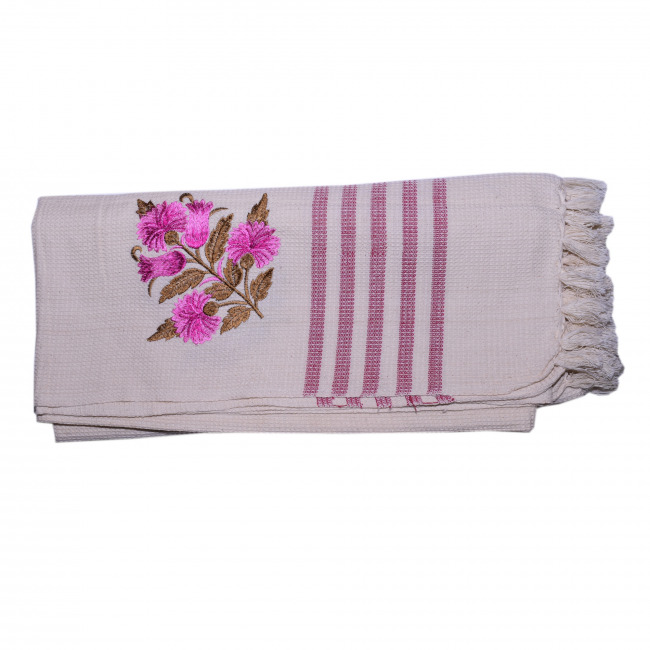 Embroidered Bath Towel