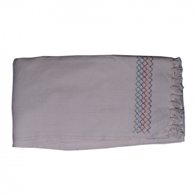 Embroidered Bath Towel