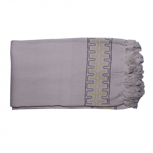 Embroidered Bath Towel