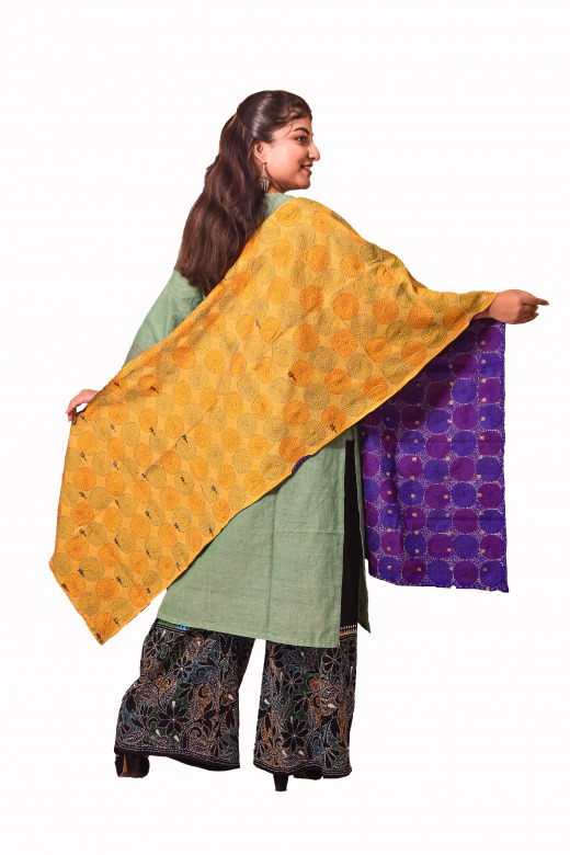 Handwoven Silk Stole