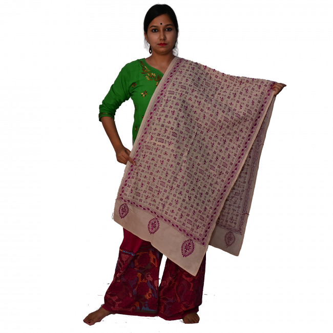 Handwoven Silk Stole