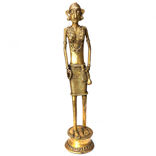 Handcrafted Tribal Standing Statue