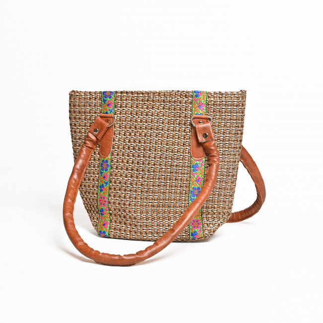 Handmade Jute Ladies Purse Medium Size