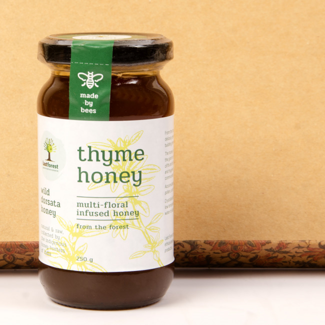 Natural Organic Thyme Infused Honey
