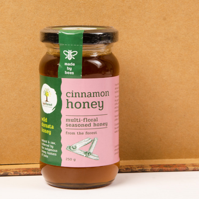 Natural Organic Cinnamon Honey