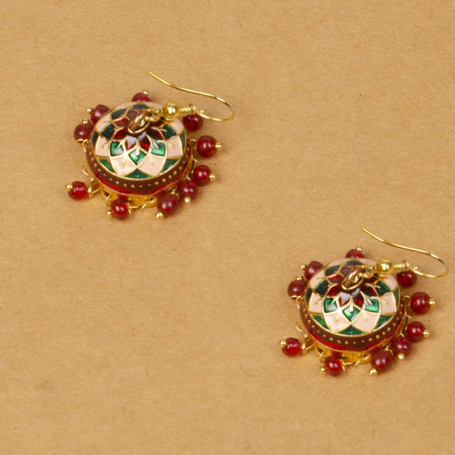Fashion Multicoloured Jhumki Earrings for Women