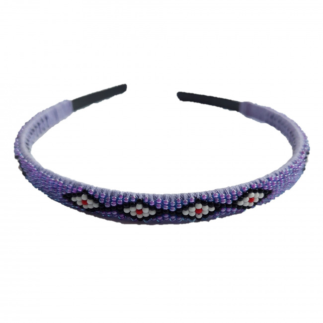 Tribes India Hair Belt Purple
