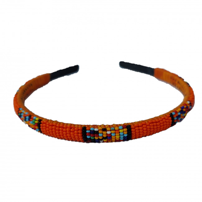 Tribes India Hair Belt Orange