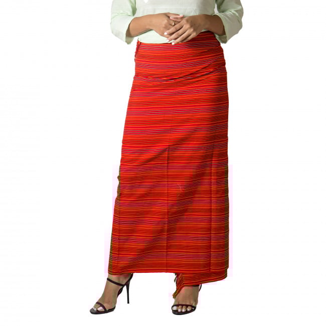 Handwoven Pure Cotton MultiColor Waist Wrap Around Wrapper