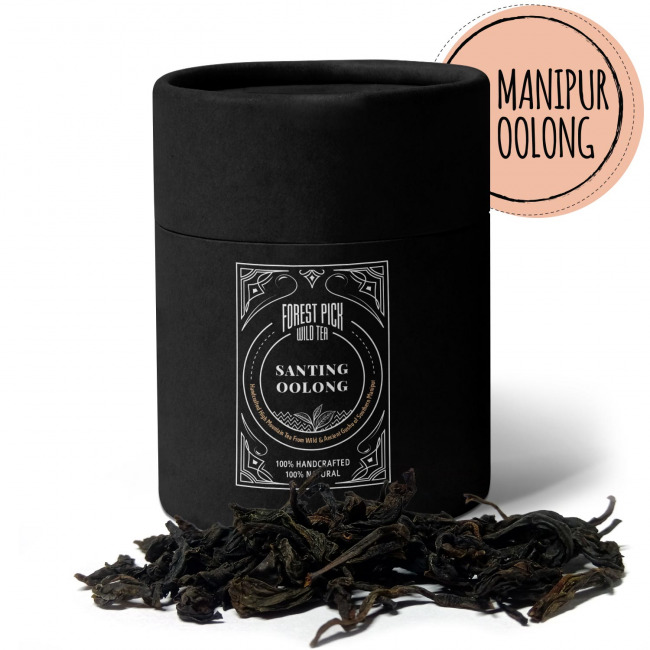 Handmade Pure Organic Manipur Oolong Wild Tea