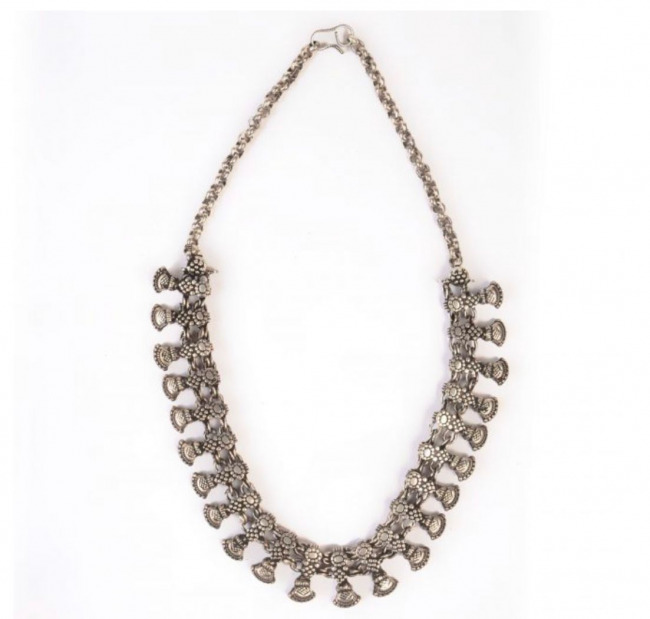 Handwoven Brown Necklace