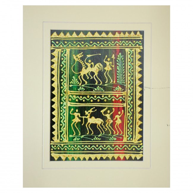 Handcrafted Mount Embossed Painting
