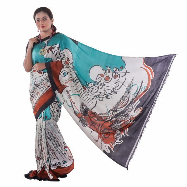 Tassar Saree