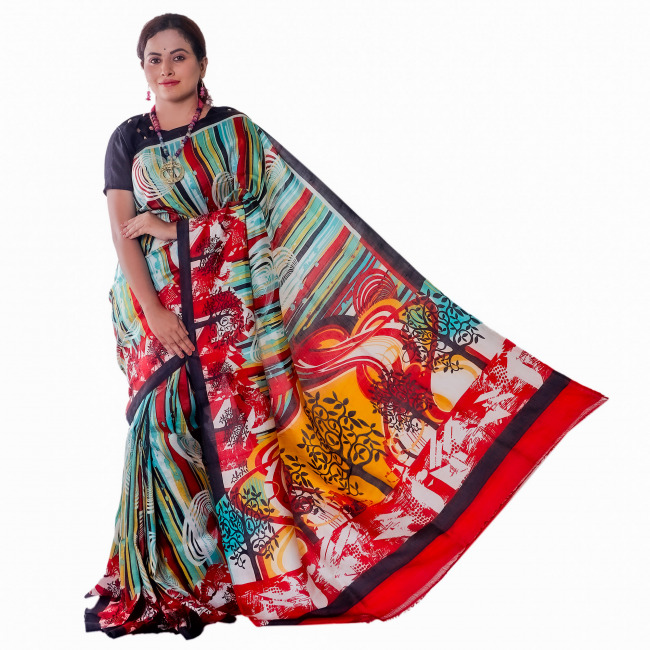 Tassar Saree