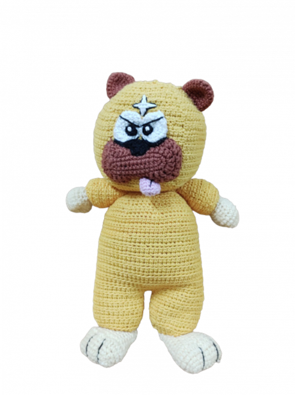 Hand Woven Pure wool Soft Toy Sisimano Character
