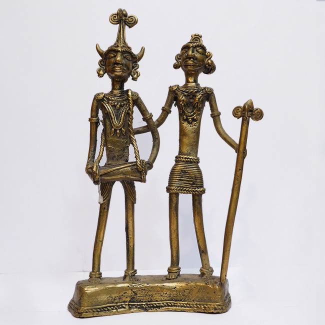 Handcrafted Tribal Dance Group 2 Figure