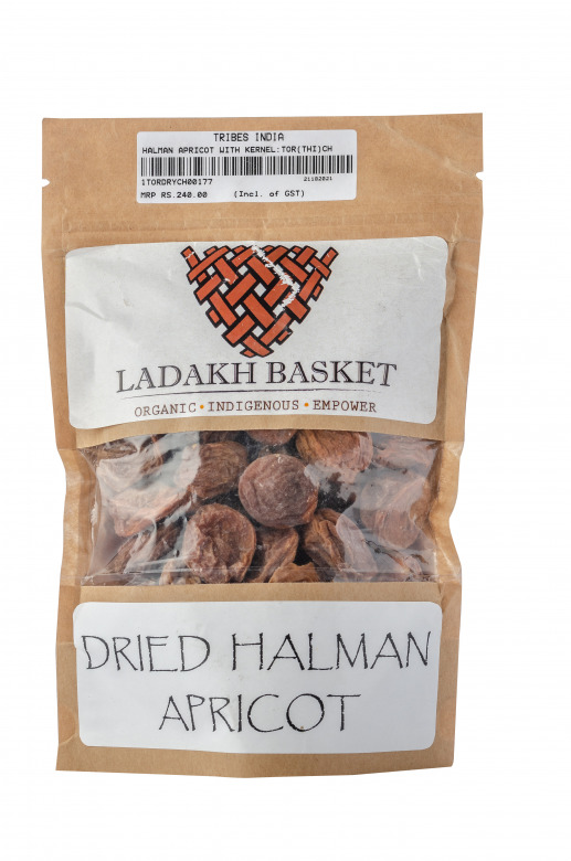 Dried Halman Apricot With Kernel (300gm)