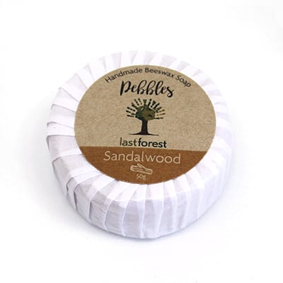 Handmade Beeswax Sandal Soap (50 Grams)