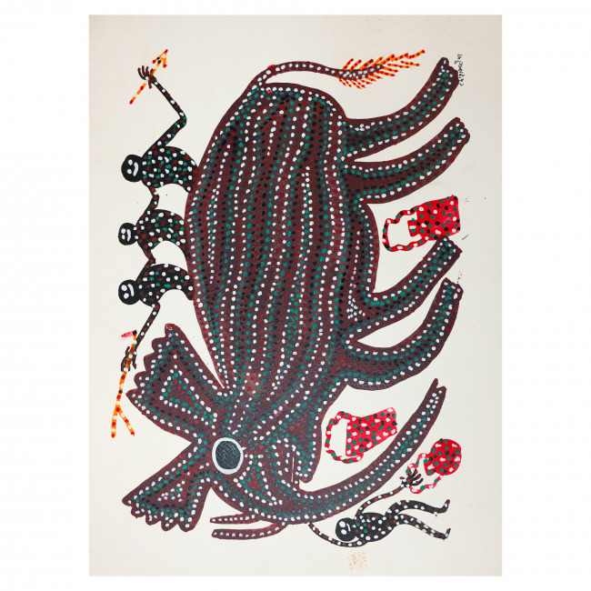 Handmade Paper Gond Painting