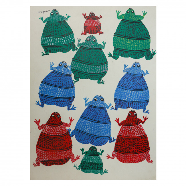 Handmade Paper Gond Painting