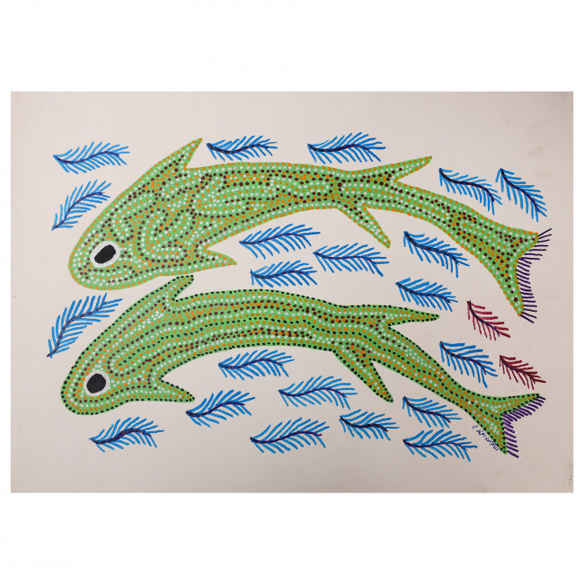 Handmade Paper Gond Painting