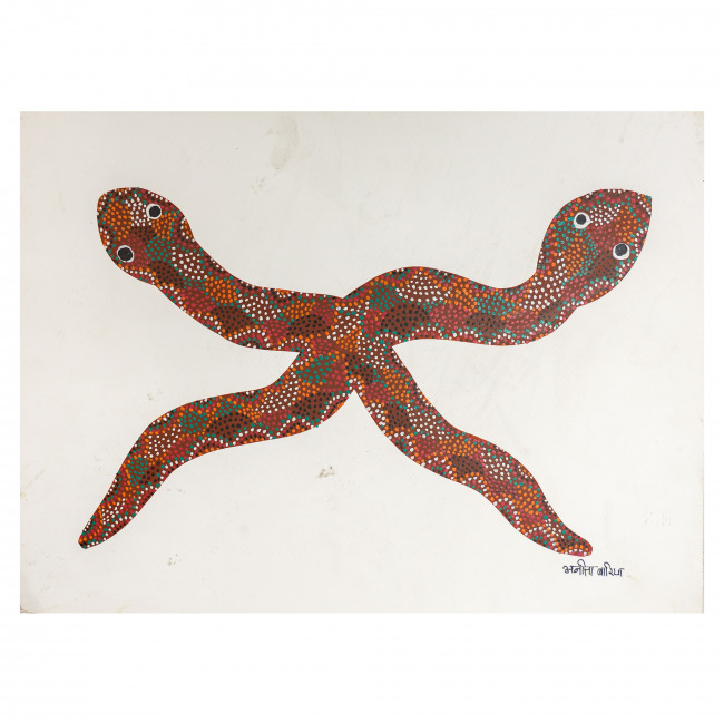 Handmade Paper Gond Painting