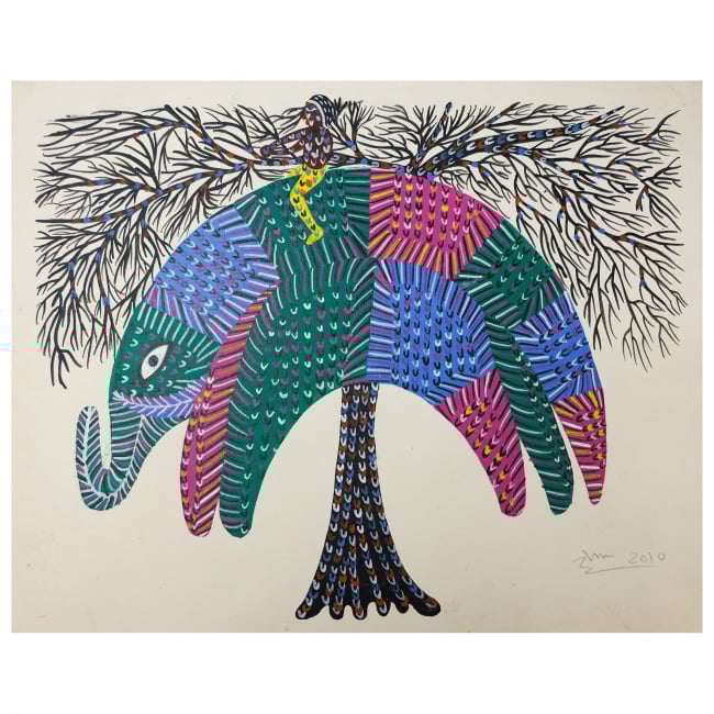 Handmade Paper Gond Painting