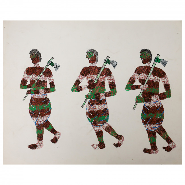 Handmade Paper Gond Painting