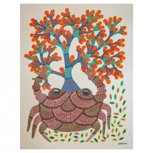 Handmade Paper Gond Painting