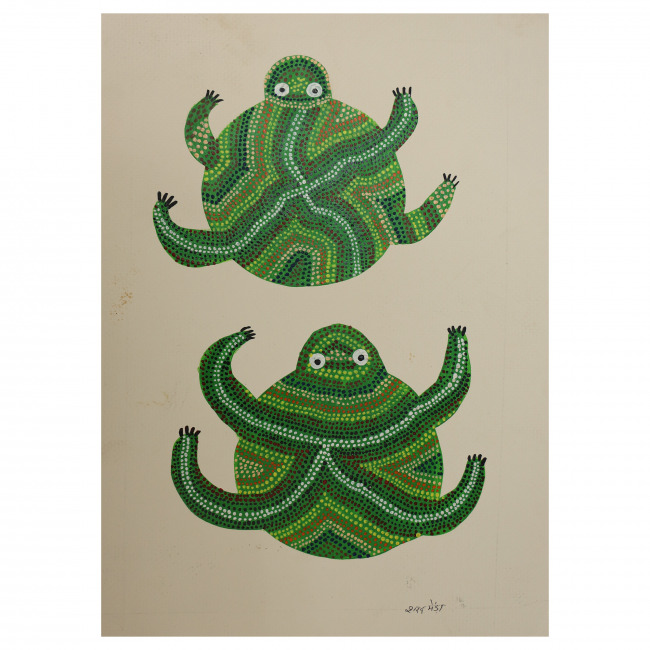 Handmade Paper Gond Painting