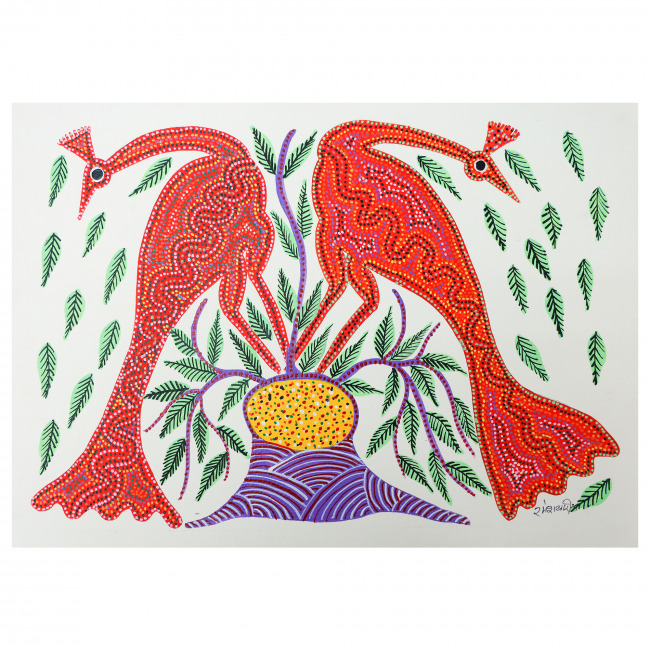 Handmade Paper Gond Painting