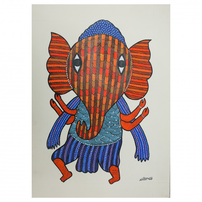 Handmade Paper Gond Painting