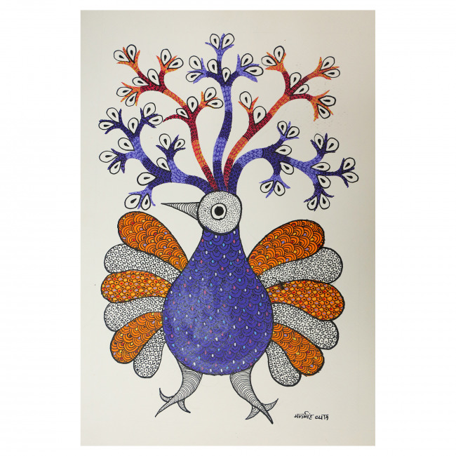 Handmade Paper Gond Painting
