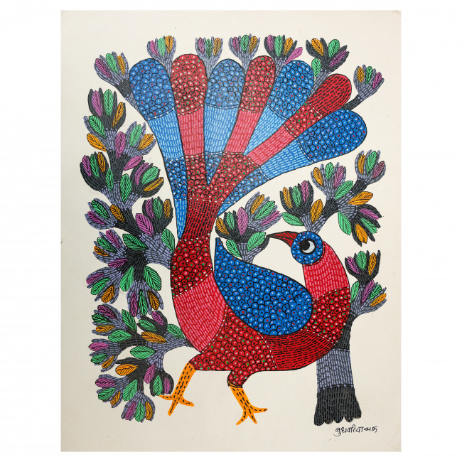Handmade Paper Gond Painting