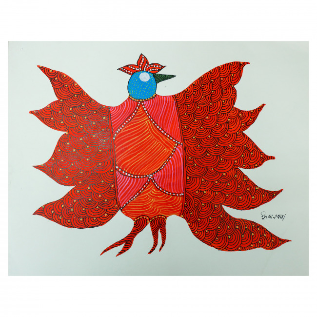 Handmade Paper Gond Painting
