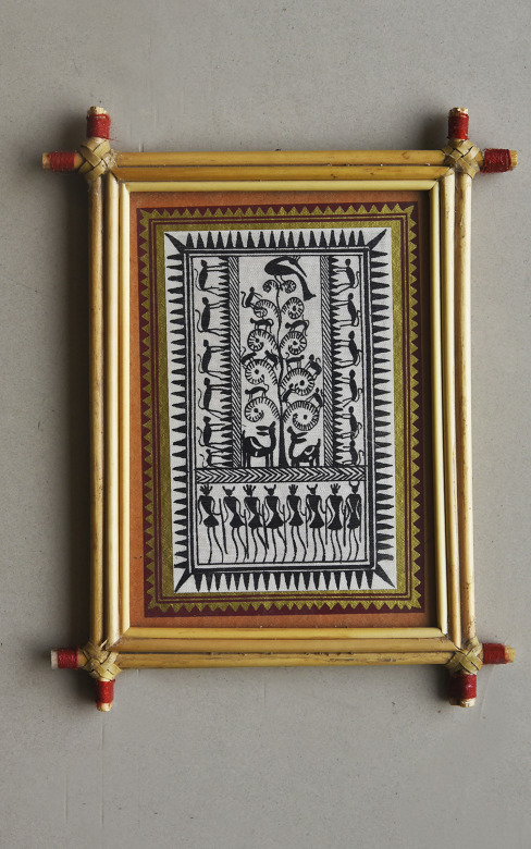 Handmade Bamboo Painting