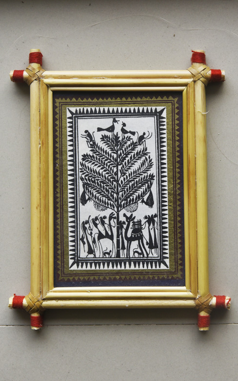 Handmade Bamboo Painting
