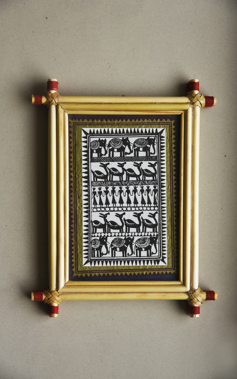 Handmade Bamboo Painting