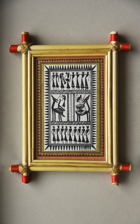 Handmade Bamboo Painting