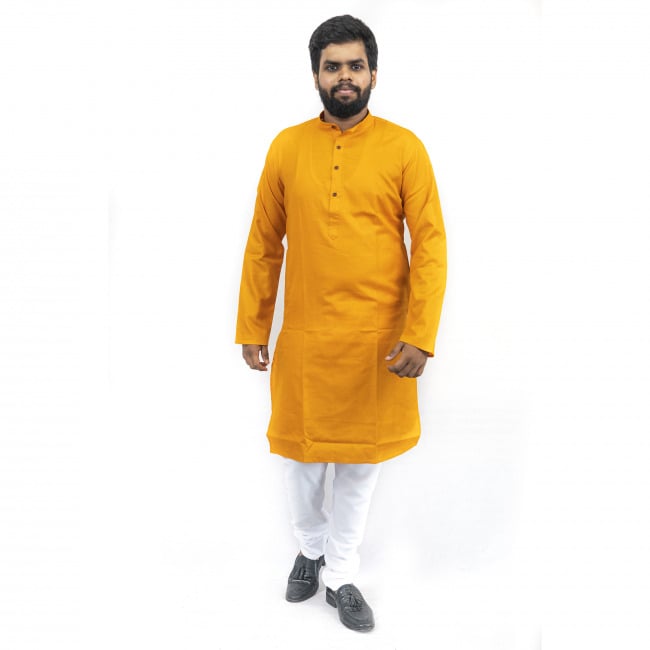 Cotton Kurta & Pyjama Set - 44